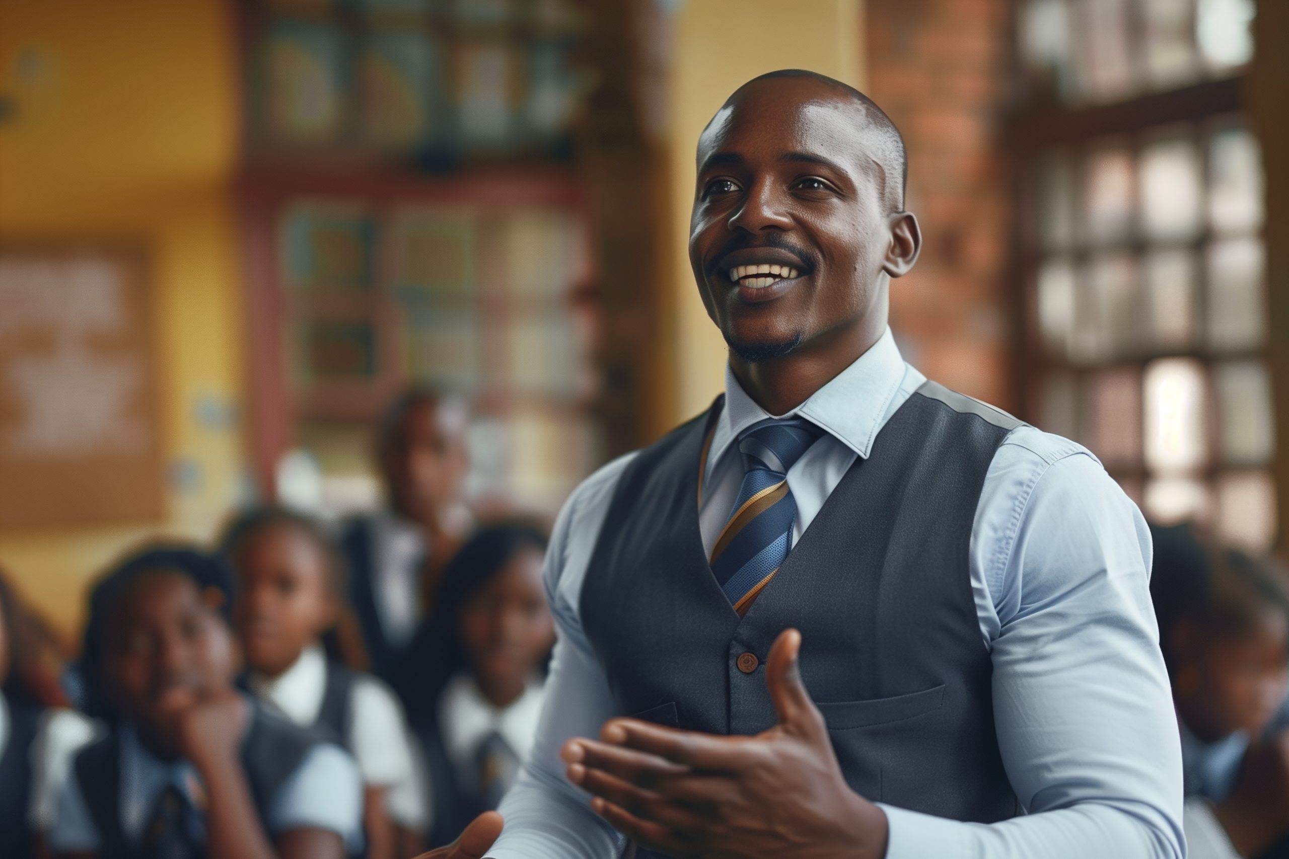 Portrait D Un Professeur Au Travail Dans Le Systeme Educatif Scaled